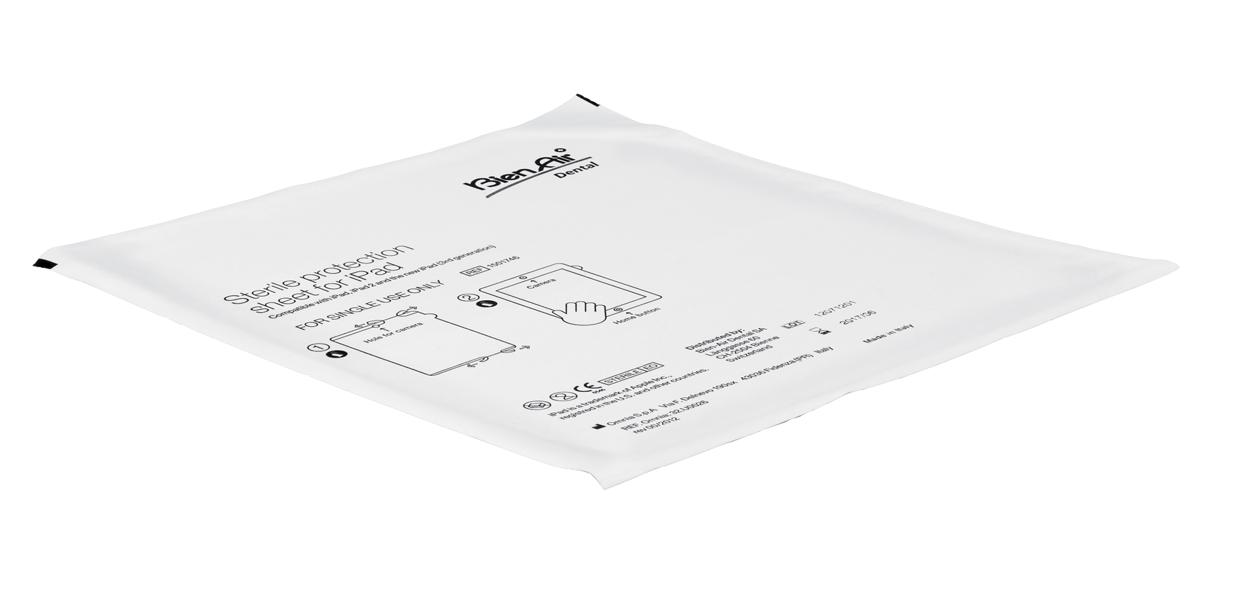 Bien Air iChiropro iPad Sterile Protection Film (10-Pack)