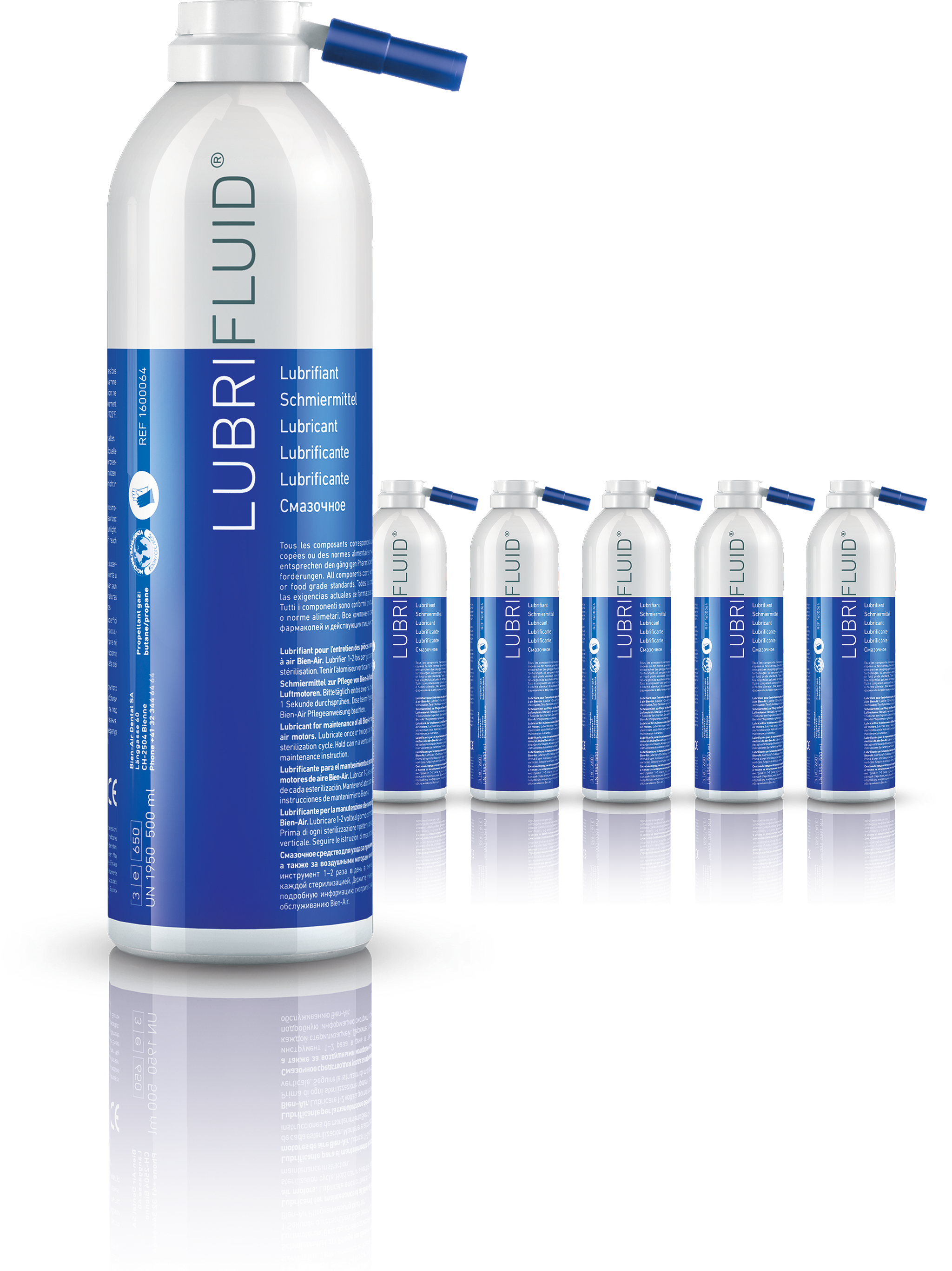 Bien Air Maintenance Lubrifluid (500 Ml Can) 6-Pack