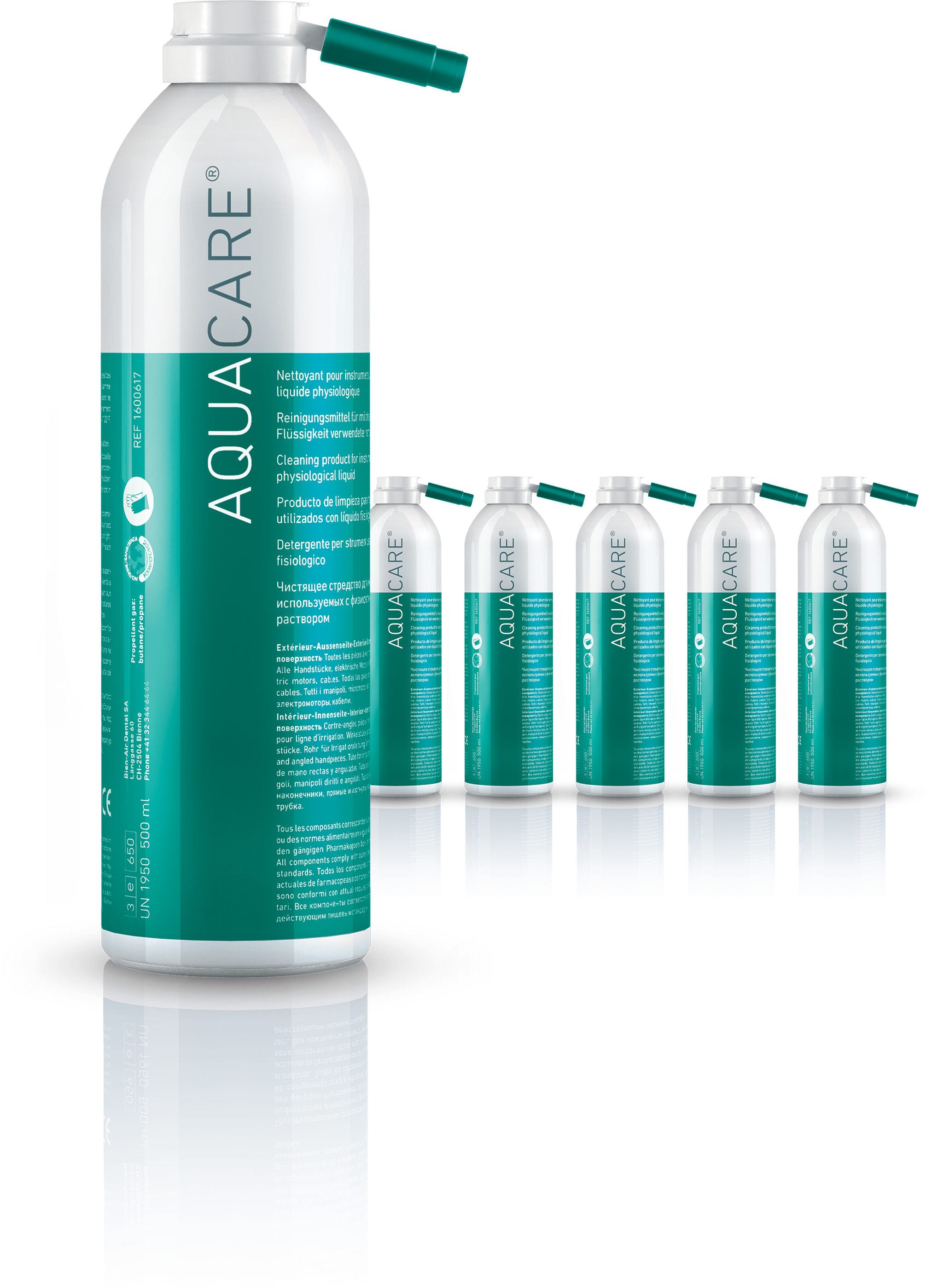 Bien Air Maintenance Aqua Care (500 Ml Can) 6-Pack
