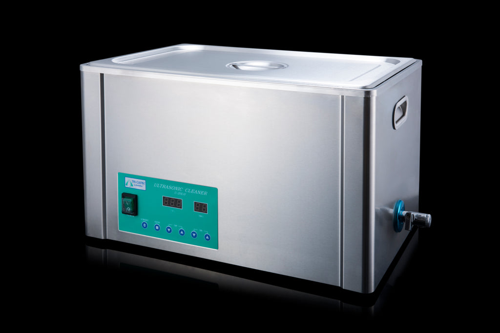 Tri-Clean by BrandMax Ultrasonic Cleaner U-20LH *Free enzyme cleaner with every unit*