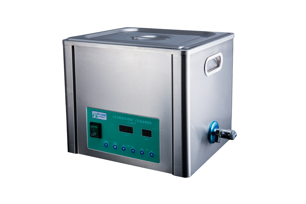 Tri-Clean by BrandMax Ultrasonic Cleaner U-10LH *Free enzyme cleaner with every unit*