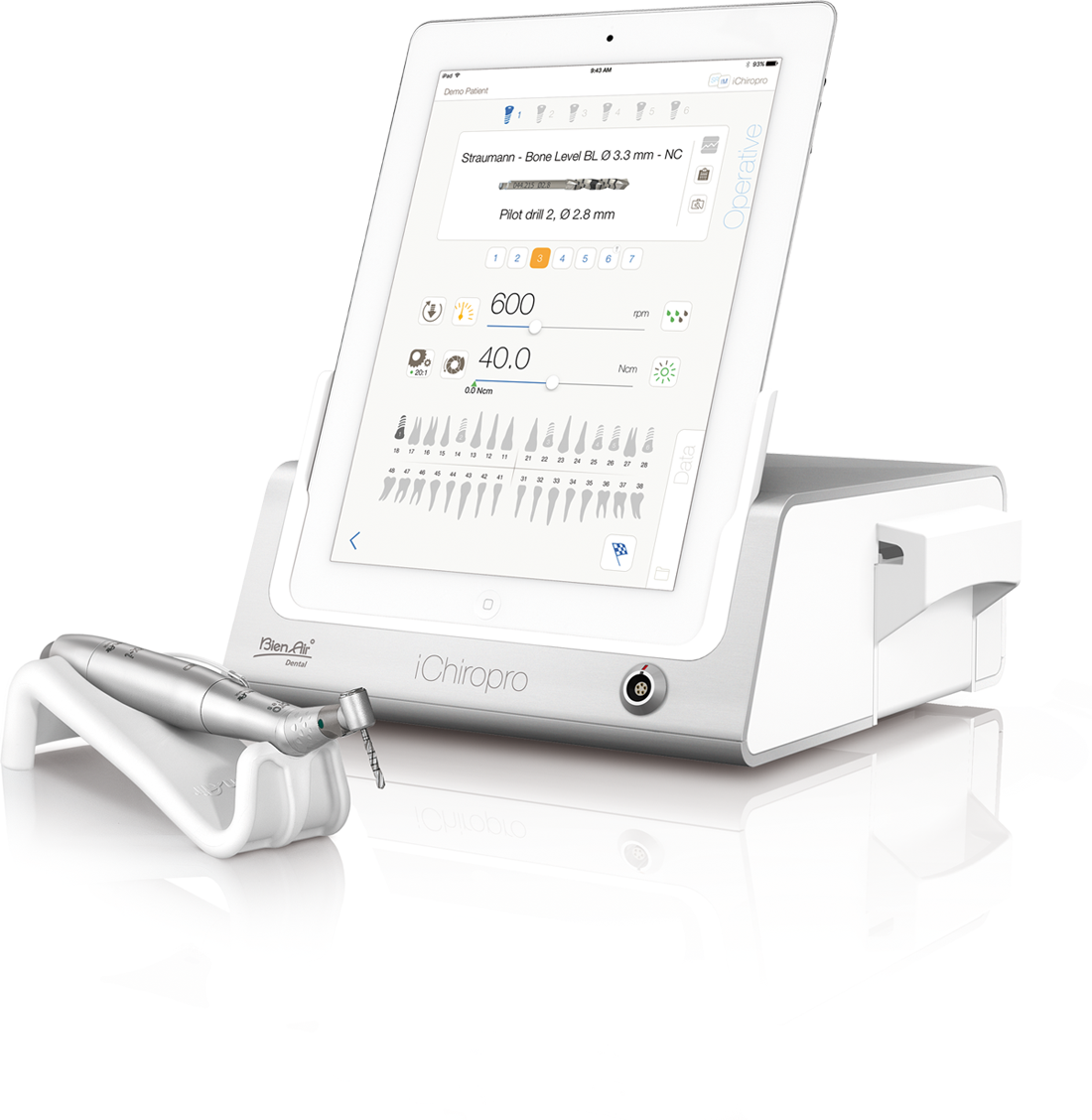 Bien Air Ichiropro Implant W/ 20:1 L Ms Handpiece