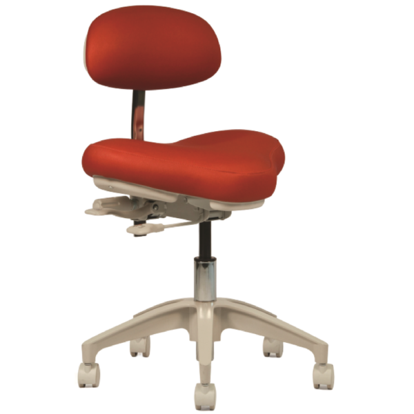 Crown Aspen C70DS Operator Stool - Small Hybrid Saddle