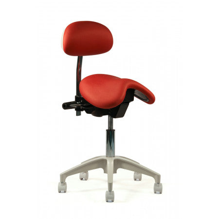 Crown C90SSB English Saddle Stool w/Back