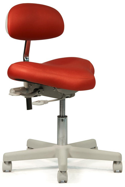Crown Vail C30HS Hygienist Stool - Small Hybrid Saddle