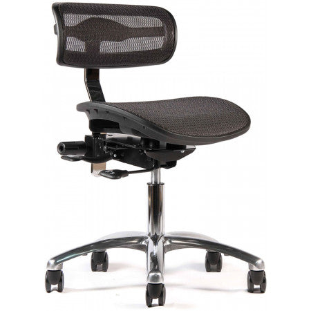 Crown Virtù® C120 Mesh Operator Stool (Midnight)
