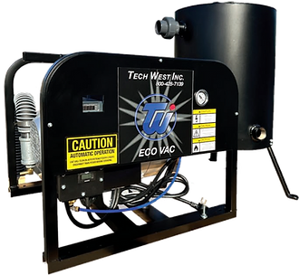 Tech West VPD2S2 ECO Single 1hp Dry Vacuum 230v 2-3 User