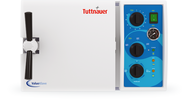 Tuttnauer 1730 Valueklave 7" Manual Autoclave