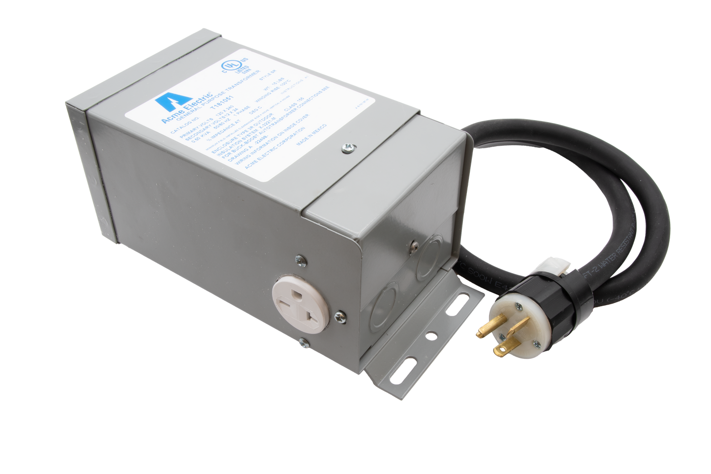 Vector Vortex Buck or Boost Transformer 208V-220V Plug in/Plug out