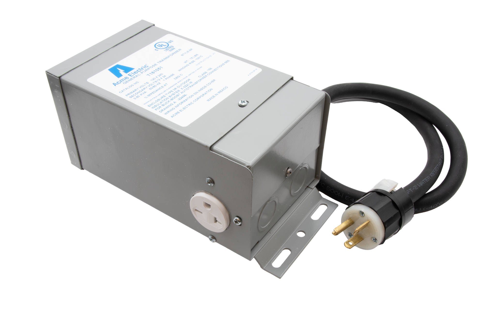 Vector Vortex Buck or Boost Transformer 208V-220V Plug in/Plug out