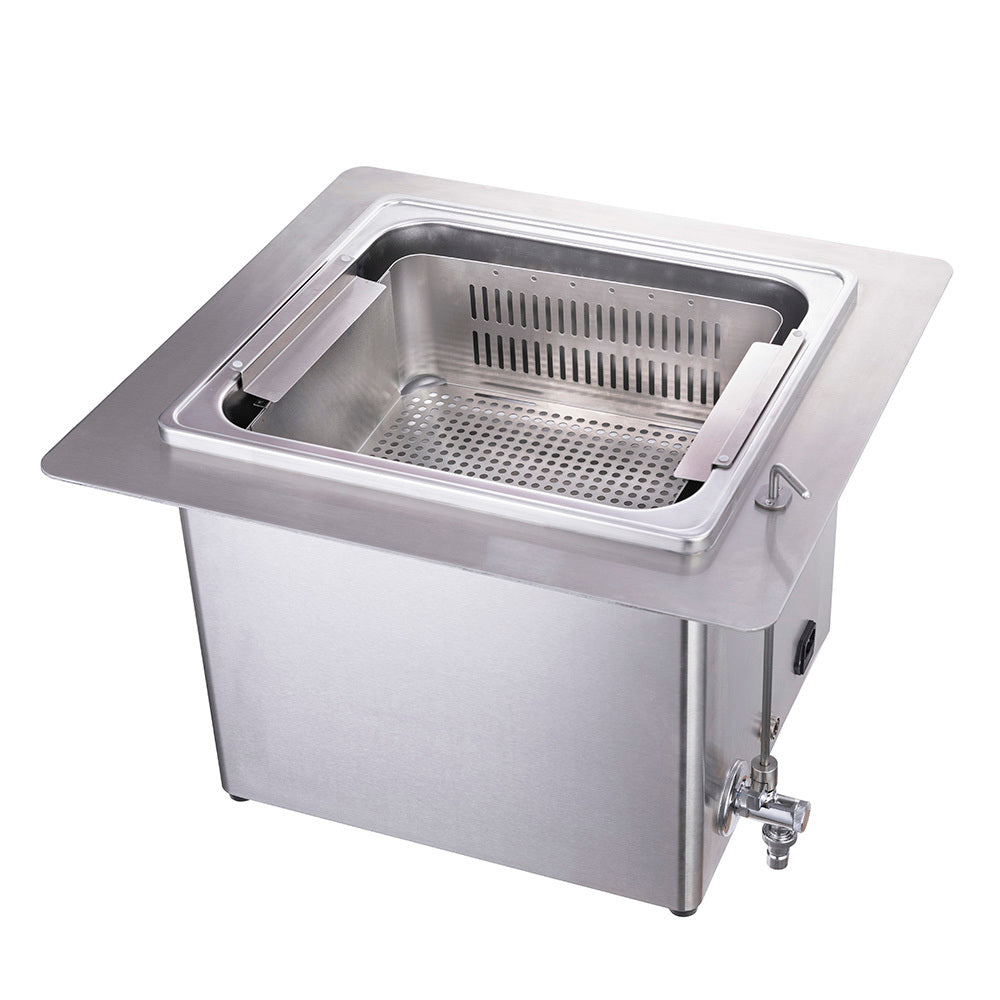 BrandMax Tri-Clean Recessed Ultrasonic Cleaner U-13LHREC