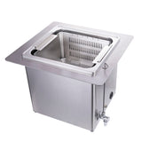 BrandMax Tri-Clean Recessed Ultrasonic Cleaner U-19LHREC