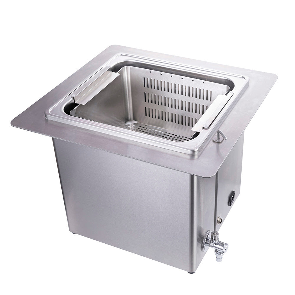 BrandMax Tri-Clean Recessed Ultrasonic Cleaner U-19LHREC