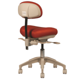 Crown Aspen C70DL Operator Stool - Large Hybrid Saddle