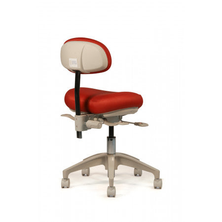 Crown Aspen C70DS Operator Stool - Small Hybrid Saddle