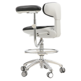 Crown Aurora C140A Modern Assistant Stool (Beige ABS)