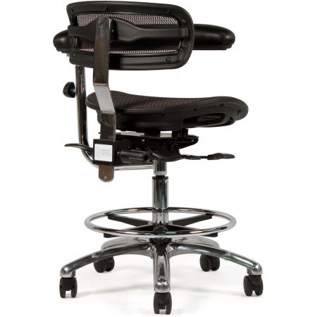 Crown Virtù® C120 Mesh Assistant Stool (Midnight)