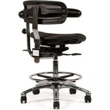 Crown Virtù® C120 Mesh Assistant Stool (Midnight)