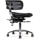 Crown Virtù® C120 Mesh Operator Stool (Midnight)