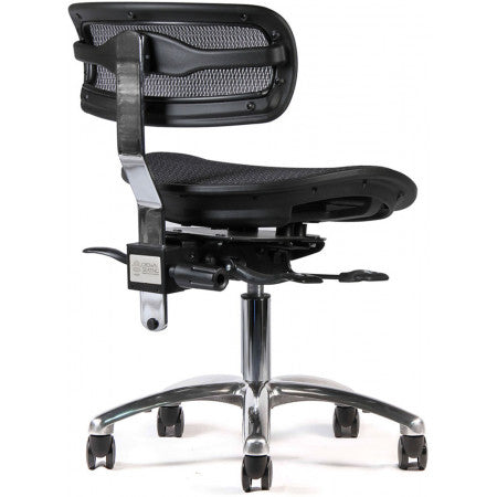 Crown Virtù® C120 Mesh Operator Stool (Midnight)