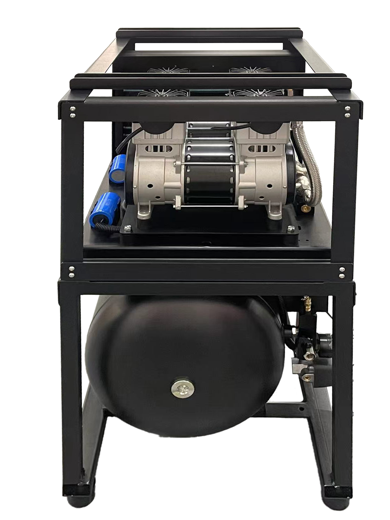 Vector Vortex Compressor VS2, Dual 1 HP (2HP Overall), 3-4 User 13.2 Gal Tank