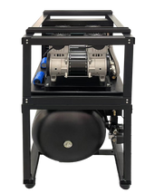 Vector Vortex Compressor VS4, Dual 2 HP (4HP Overall), 6-8 User, 19 Gal Tank