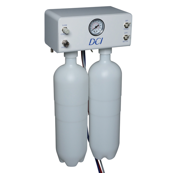 DCI 8180QS Asepsis Self-Contained Deluxe QS Dual Water System w/2 Liter Bottle