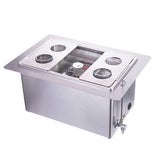 BrandMax Tri-Clean Recessed Ultrasonic Cleaner U-20LHREC