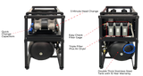 Vector Vortex Compressor VS4, Dual 2 HP (4HP Overall), 6-8 User, 19 Gal Tank