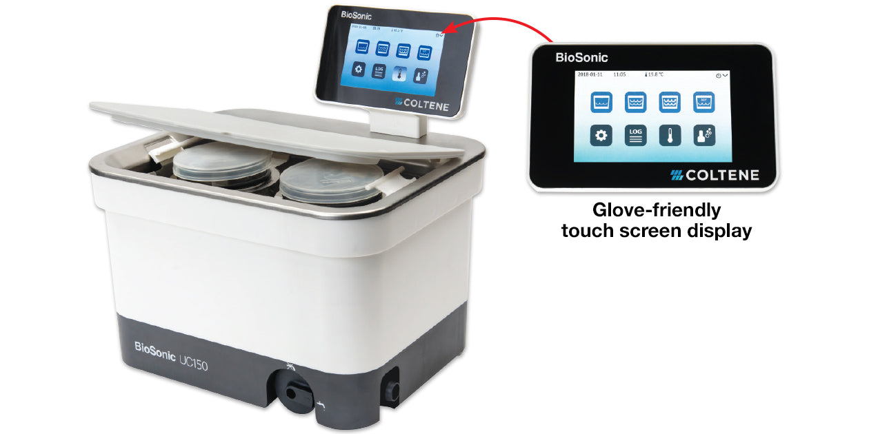 Coltene BioSonic UC150 Ultrasonic Cleaner with LCD (115v) with BASKET (60022040)