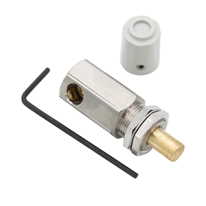 DCI 7056 Flow Control Valve w/Knob, Gray