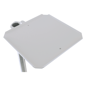 DCI 8390 Utility Shelf, Post Mount, Gray