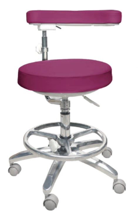 ADS N4 Assistant Stool - Nappa Leather