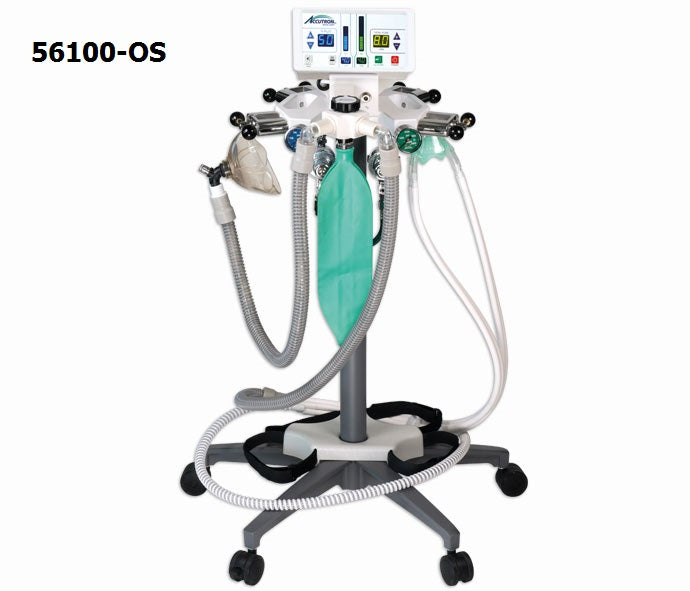 Accutron Digital Ultra Oral Surgery Flowmeter Pkg. C (Adjustable Mobile Stand - Tall)
