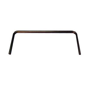 DCI 8046 Holder Bar, U-Shaped, 16", White