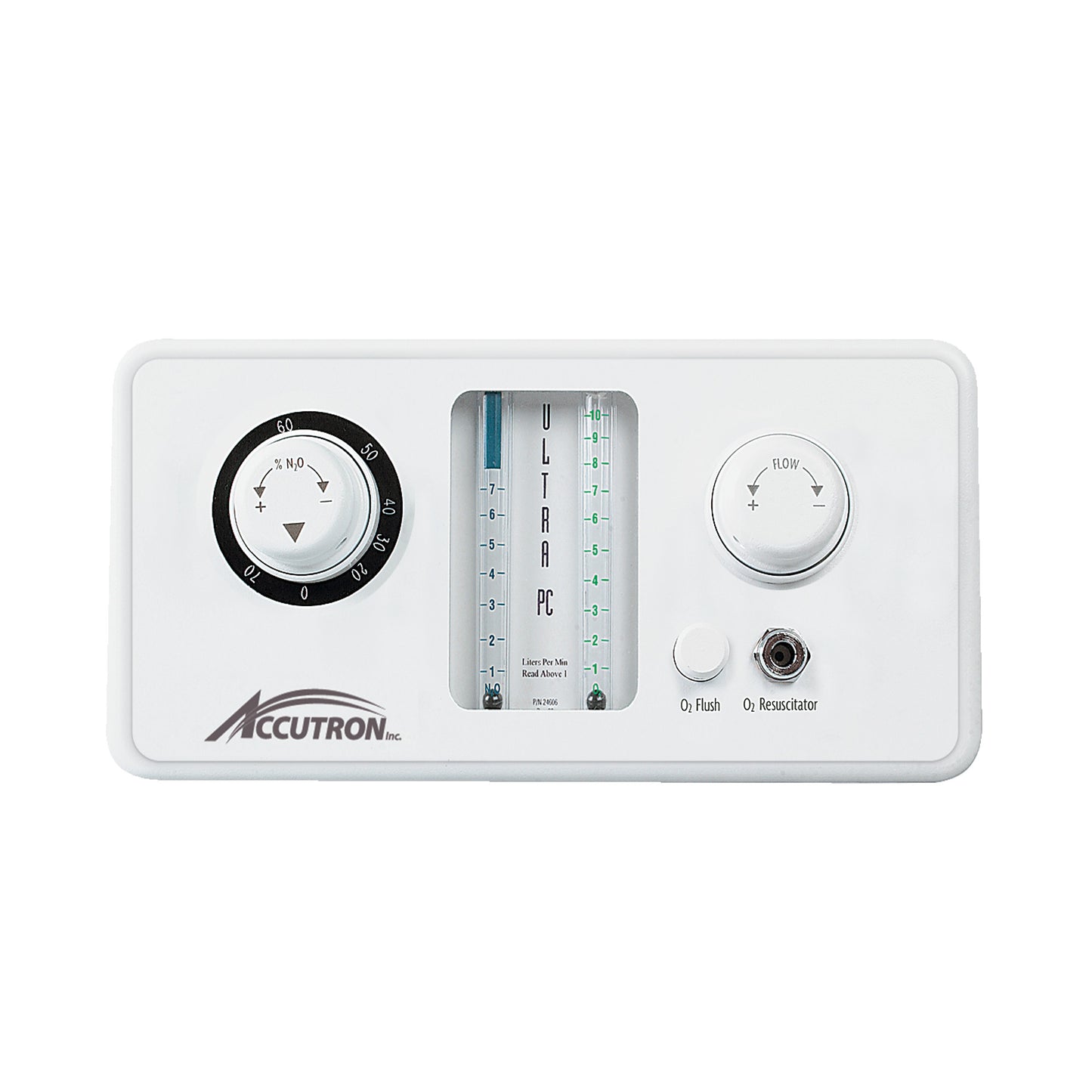 Accutron Ultra PC Percent Oral Surgery Cabinet Mount Flowmeter Pkg. G