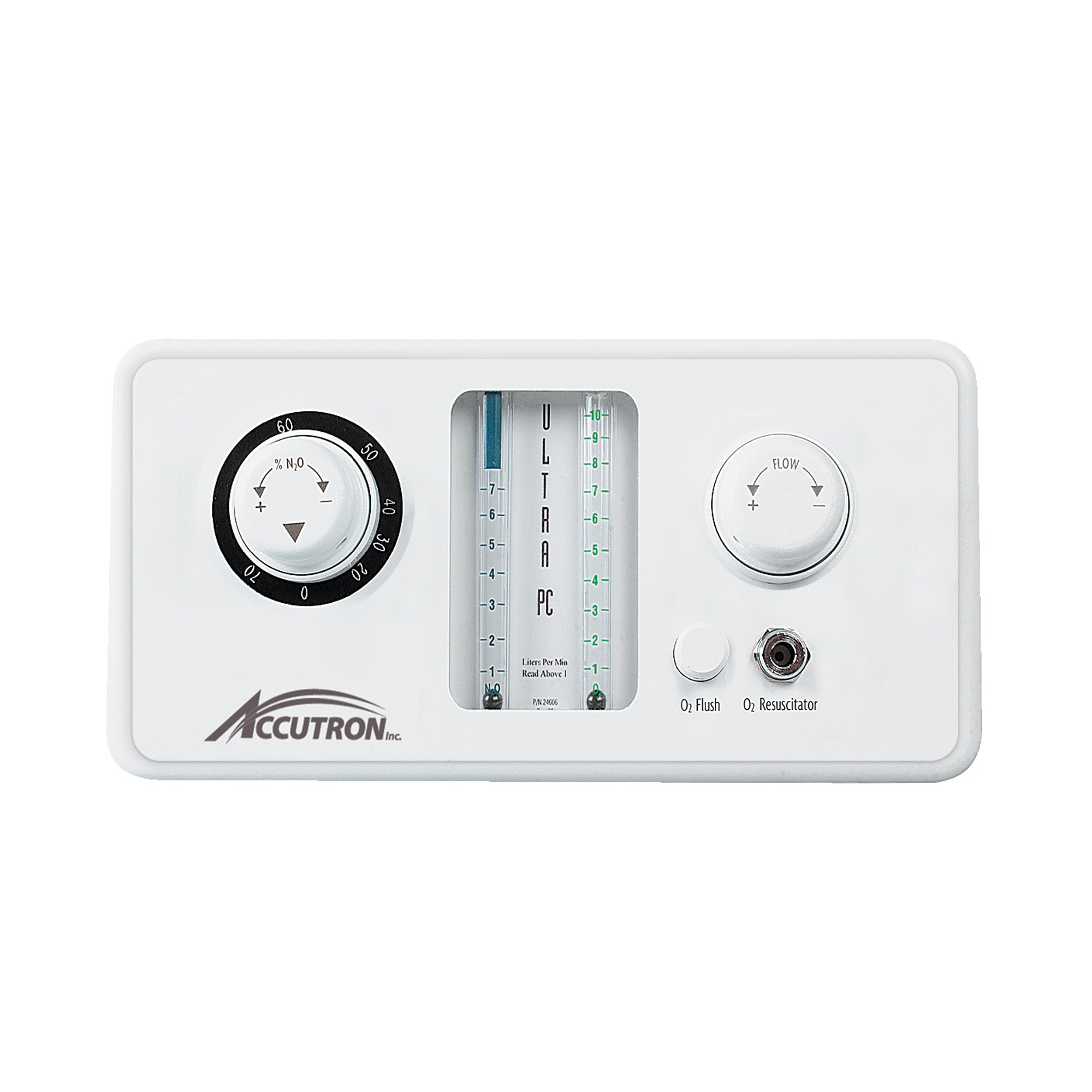 Accutron Ultra PC Percent Oral Surgery Cabinet Mount Flowmeter Pkg. G