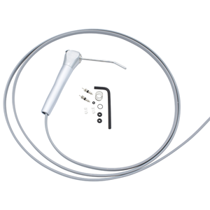 DCI 3484 Syringe, Valve Core, Quick-Clean, w/Dark Surf Straight Tubing