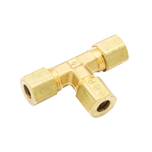 DCI 0135 1/4" Compression Tube Tee