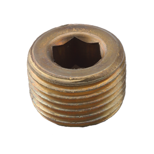 DCI 0112 3/8" MPT Pipe Plug, Socket Head