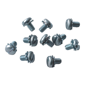 DCI 9024 Screw, Slotted Pan Head, 6-32 x 1/4, Zinc; Pkg of 10