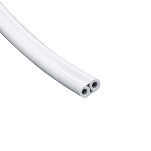 DCI 253 FC Tubing, 2 Hole, Poly Asepsis Gray