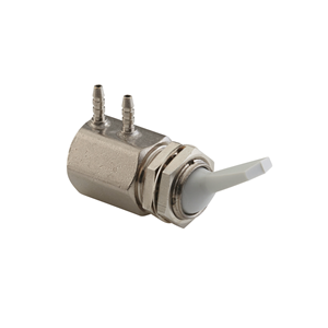 DCI 7156 Toggle Valve, Side Port, 3-Way, Gray