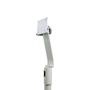 DCI 4924 Monitor Support, Top Post Mounted, White