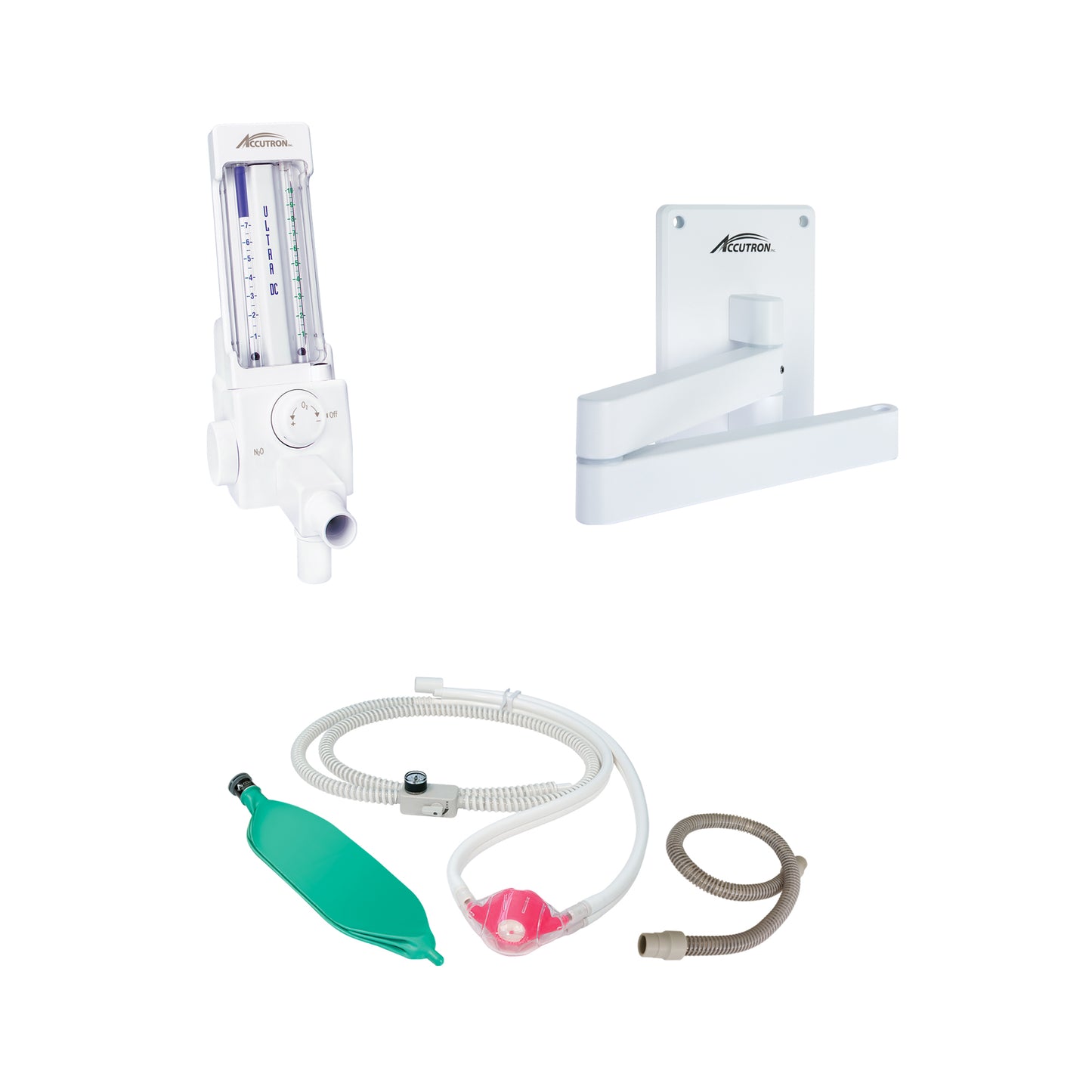 Accutron Ultra DC Flowmeter Pkg. E (16 inch Bi-fold Wall Arm)