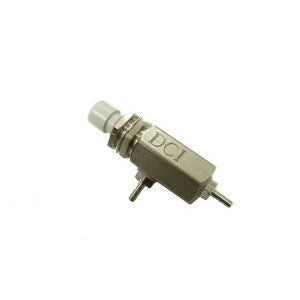 DCI 7823 Push Button Cartridge Valve, Momentary, 3-Way, Normally Closed, Gray