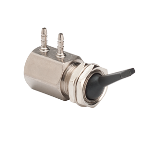 DCI 7040 Toggle Valve, Side Ported, 2-Way, Black
