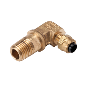DCI 9338 1/4" Poly x 1/4" Long MPT Elbow