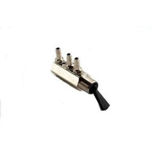 DCI 7842 Toggle Cartridge Routing Valve, On/Off, Black
