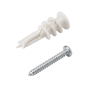 DCI 6815 Wall Anchors w/Screws, Nylon; Pkg of 25